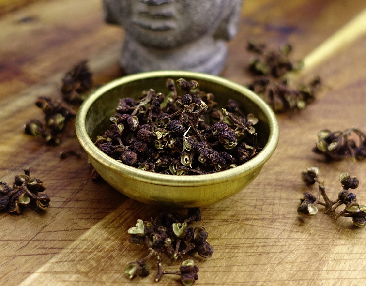 Andalimánske korenie Sumatra Indonézia Vrecúško