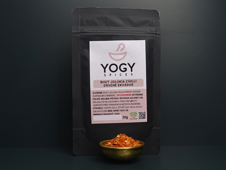 Bhut Jolokia chilli drvené Ekvádor