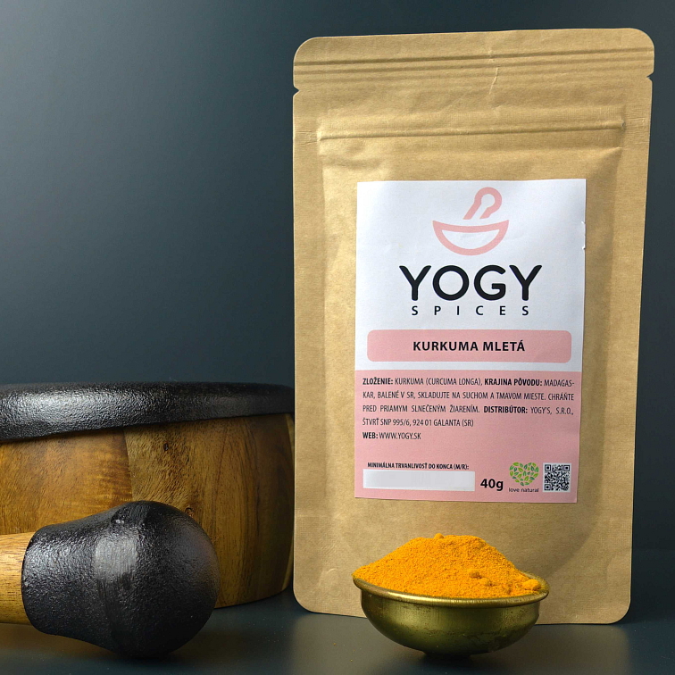 Peruánska Kurkuma Mletá Vrecúško
