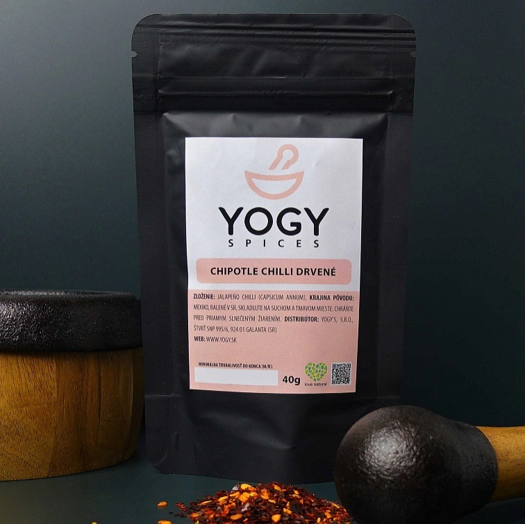 Chipotle drvené údené papričky Jalapeño Vrecúško