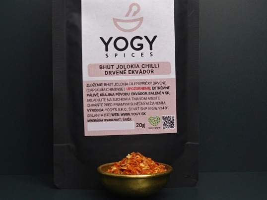 Bhut Jolokia chilli drvené Ekvádor