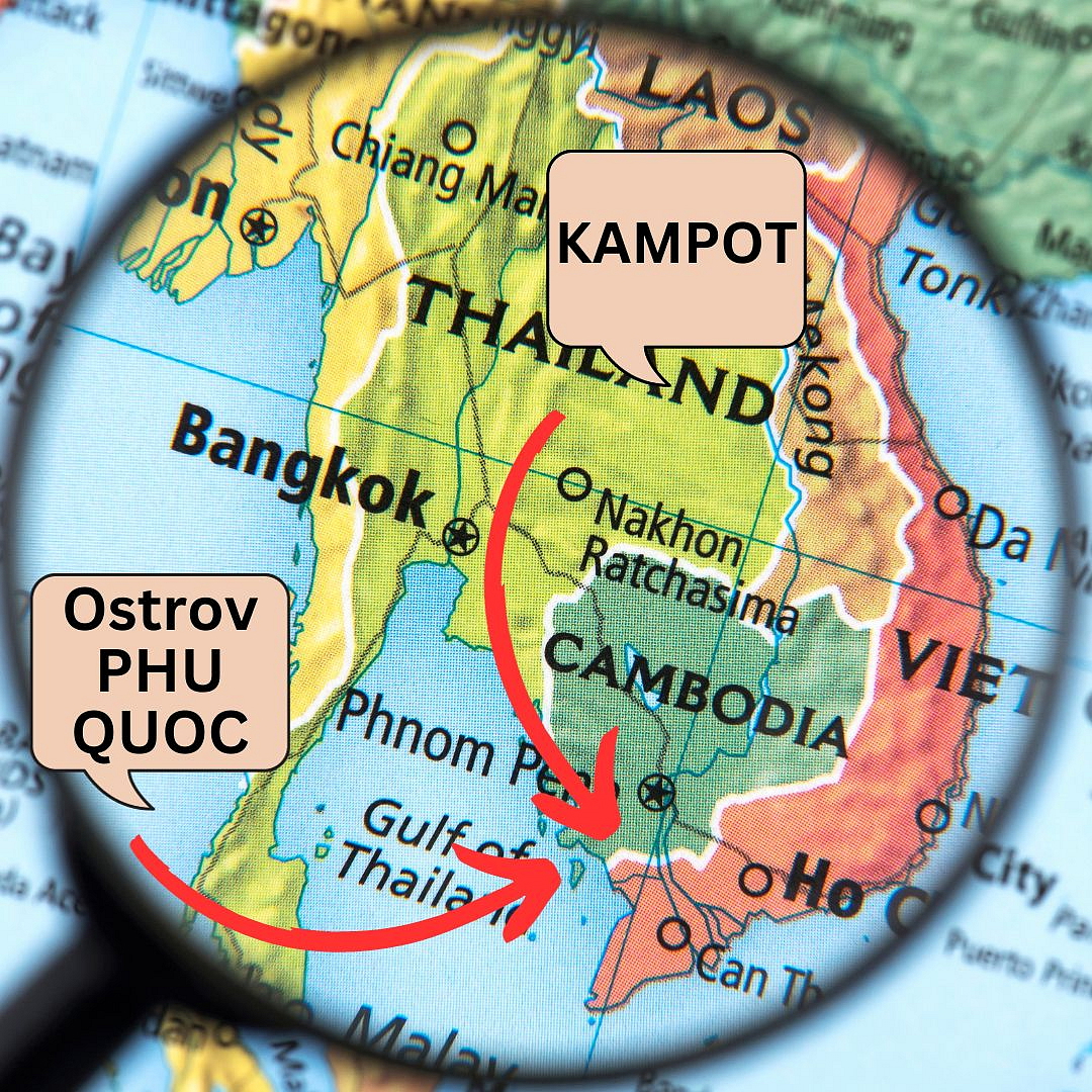 Červené korenie Phu Quoc Vietnam