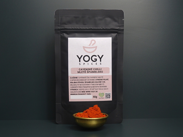 Cayenské chilli mleté Španielsko
