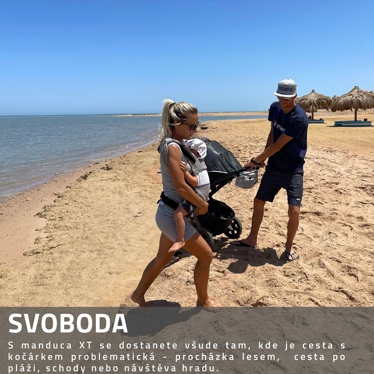 Manduca XT DenimBlue-Toffee