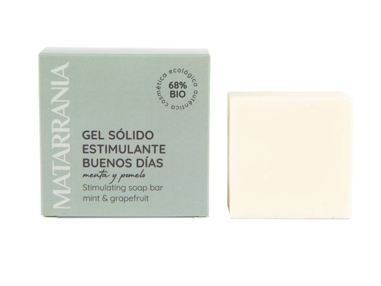 Matarrania Buenos Días tuhý sprchový gel se stimulačním účinkem 68 % bio