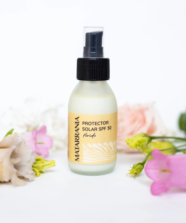 <img src="URL_OBRÁZKU" alt="Matarrania fluidní opalovací krém SPF 30 – 100 % minerální, BIO složení, 30 ml">