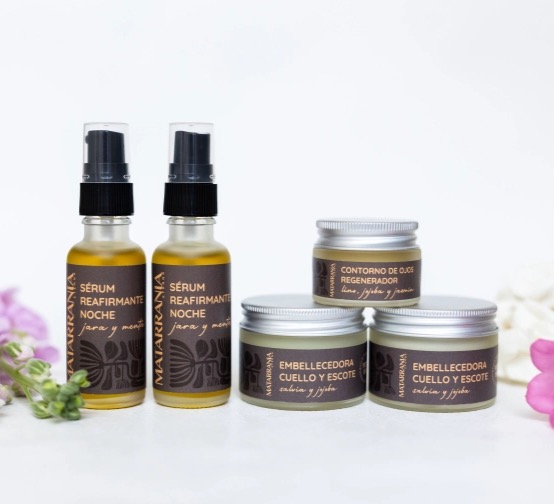 Matarrania Eterna Zpevňující hydratační krém na krk a dekolt 100 % bio