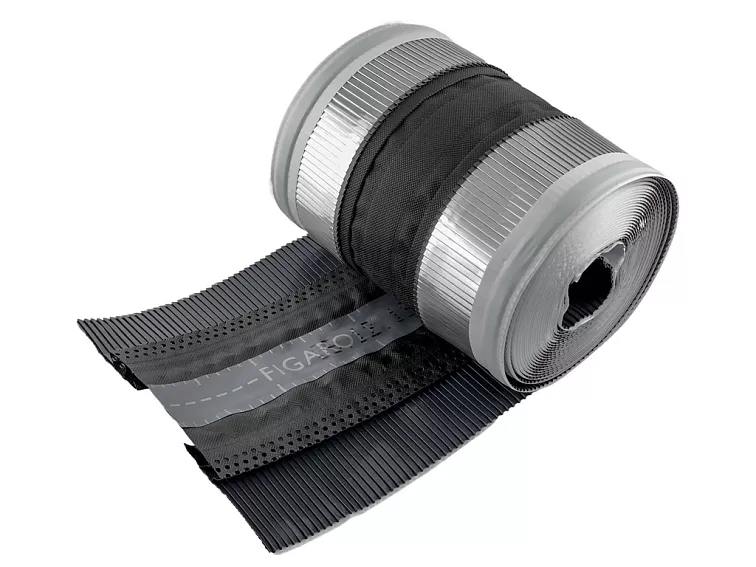 28-32cm x 10m - Hliníkový hřebenový pás - Antracit RAL 7016 - FIGAROLL PLUS