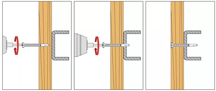 TX 6,3x70mm - 200 ks - Samovrtné šrouby do plechu, kovu, oceli max. 7 mm, WSDST