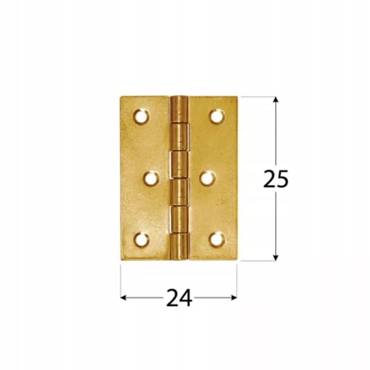 25x24x1 mm - 100ks Závěs splétaný, ZS25
