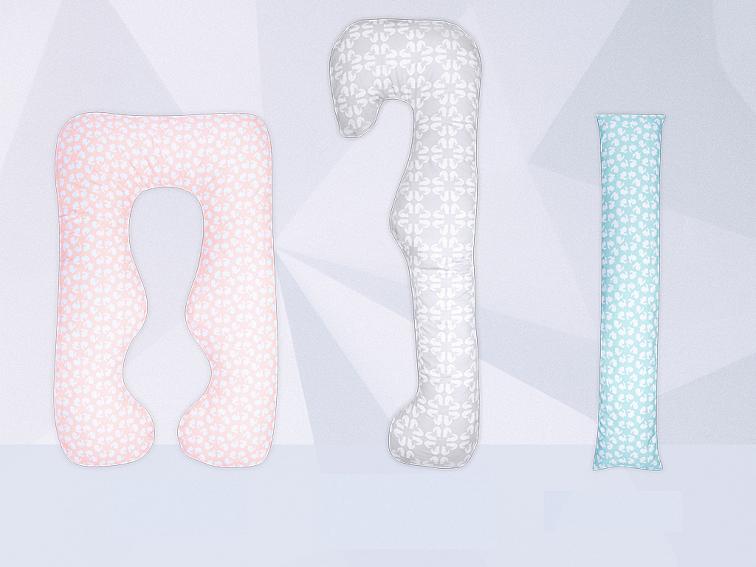 IRIS těhotenský a kojicí polštář LOVE MINT