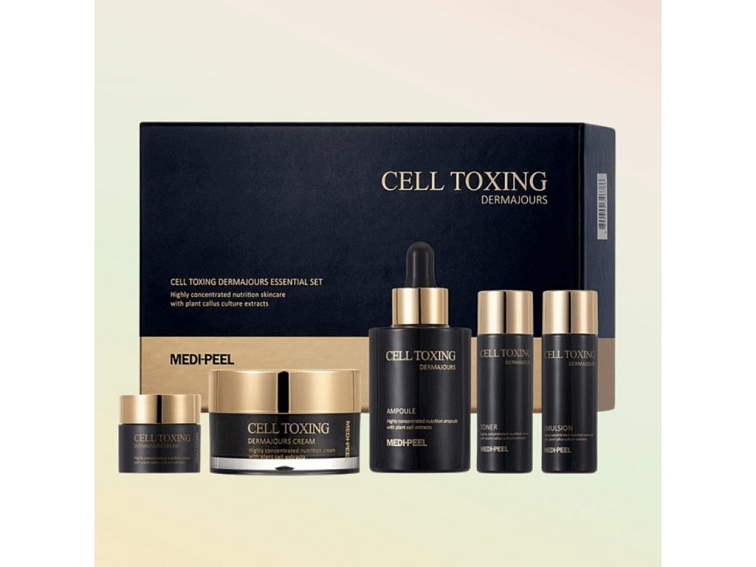 Cell Toxing Dermajours Essential Set - Peptidový set 4 kroků proti hlubokým vráskám