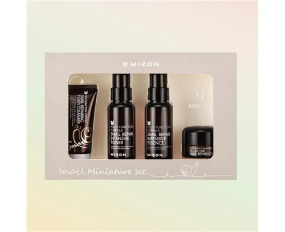 Snail Miniature Set of Four - Cestovní mucinová rutina