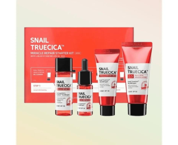 Snail TrueCica Miracle Repair Starter Kit - Zkušební sada s mucinem a CICA