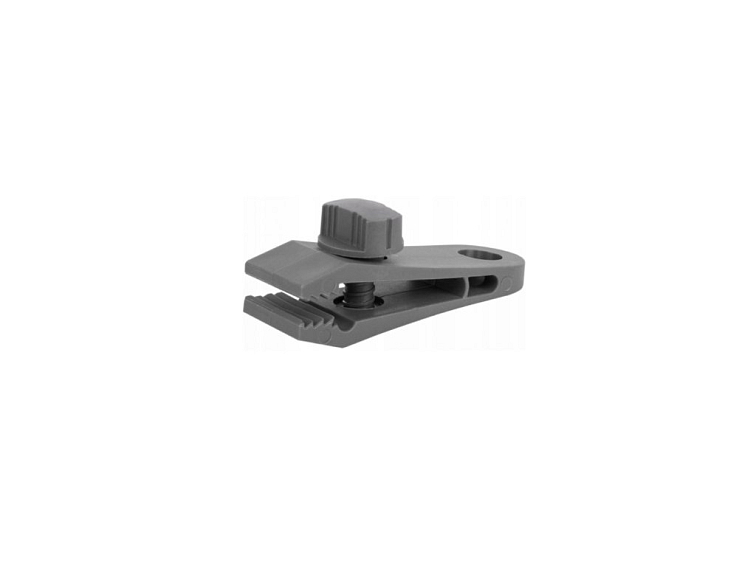 Šedé klipy na tieniacu sieť 8ks/bal