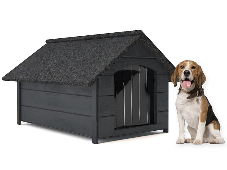 Moderná drevená búda pre psíka RONY