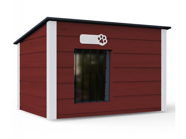 Dizajnová drevená búda pre psíka PAT