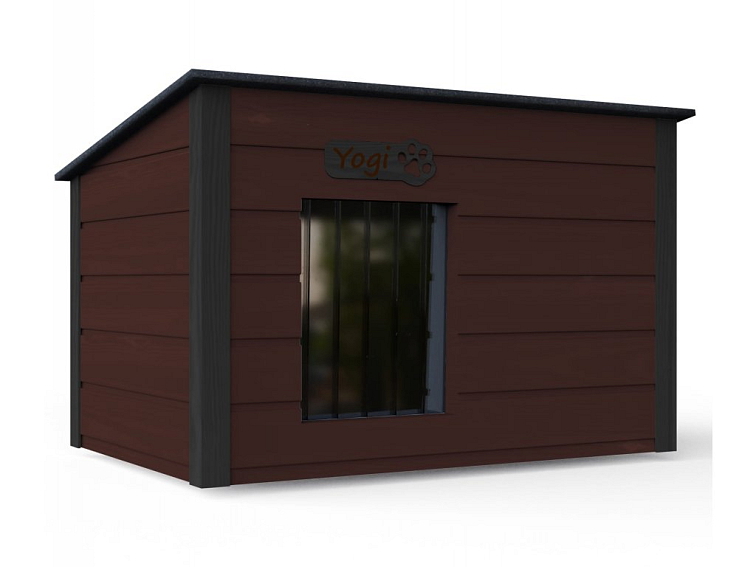 Dizajnová drevená búda pre psíka KEVIN