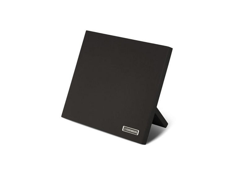 6 dielna sada nožov s magnetickým stojanom s bordovou rukoväťou