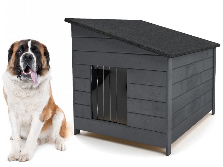 Drevená búda pre psíka CARO