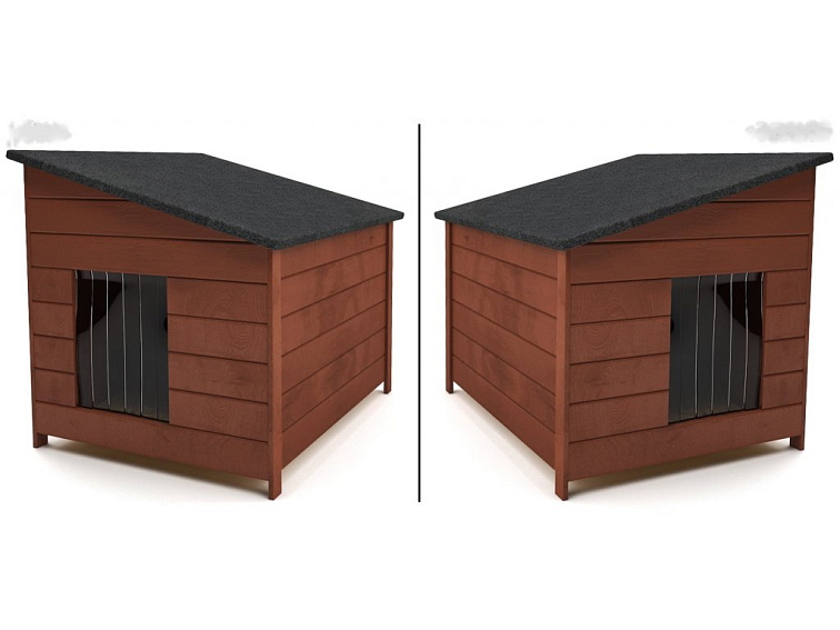 Drevená búda pre psíka TOBI