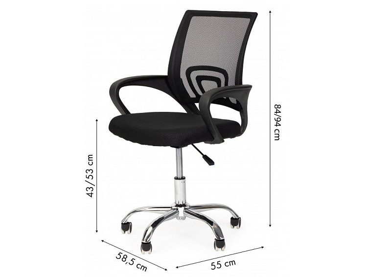 Otočné kreslo, tvarované kancelárske kreslo