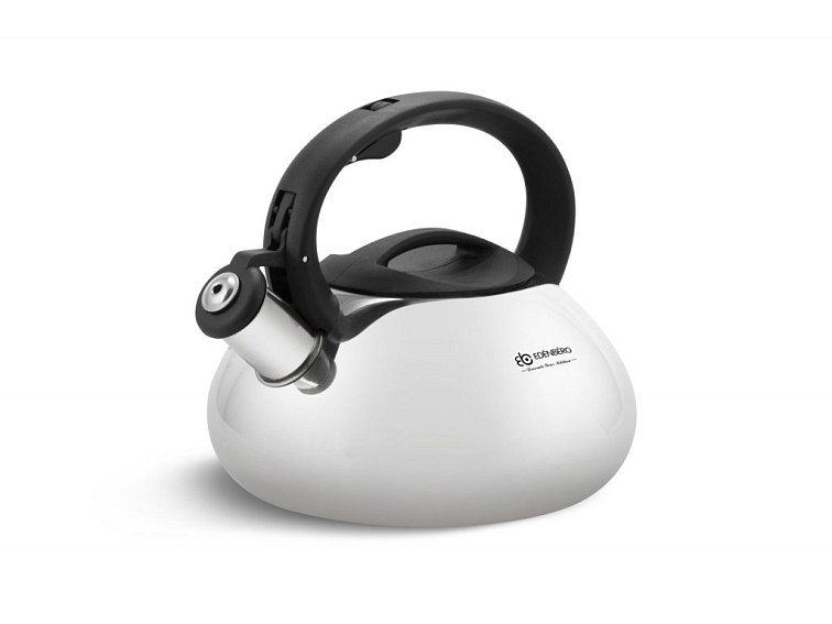 Moderná kanvica čajník - 3 L - bieločierna farba