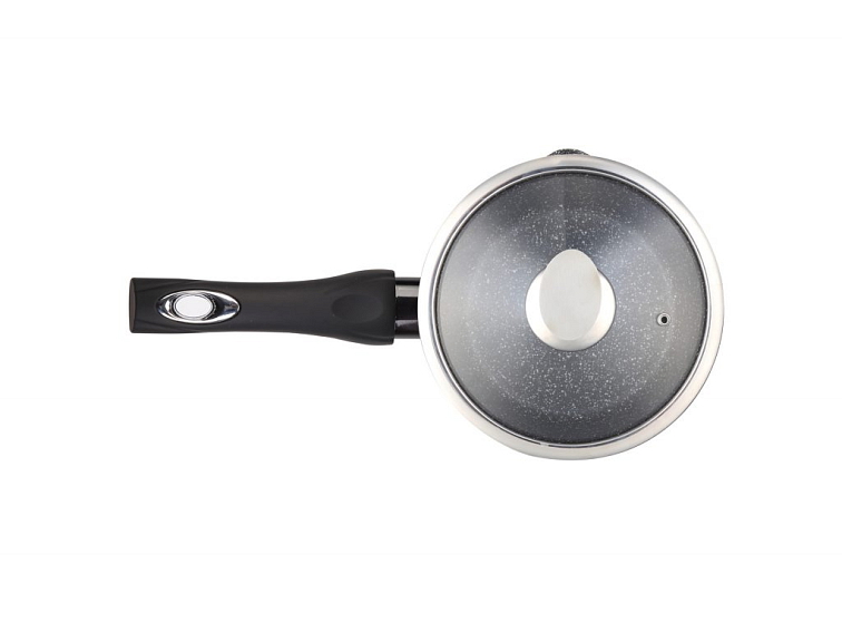 15 kusová sada hrncov - shiny black