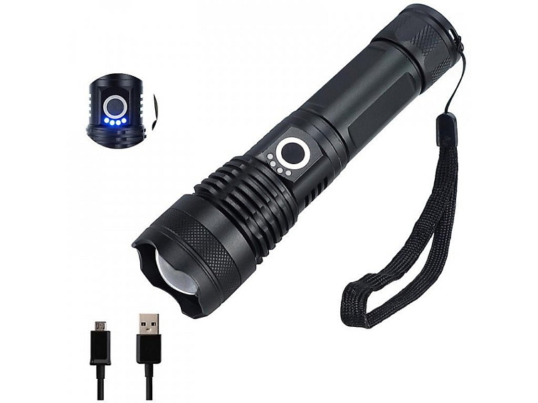 Taktické svietidlo LED ZOOM - P50
