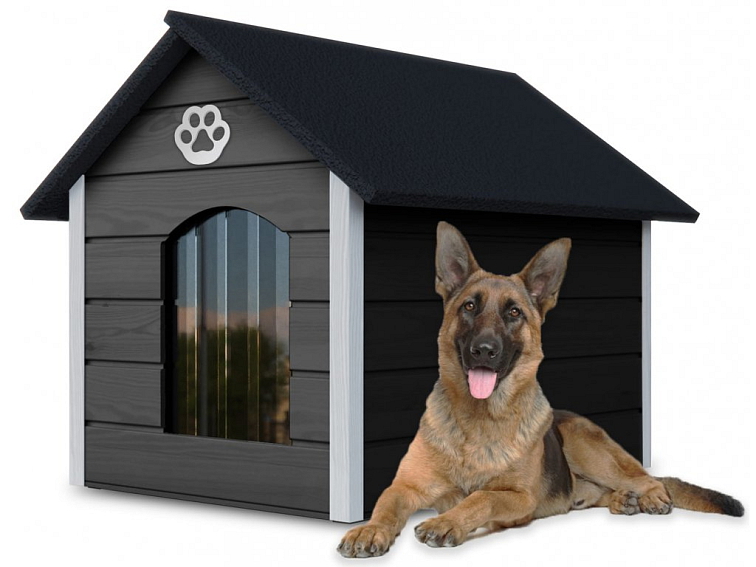 Klasická drevená búda pre psíka ZORA