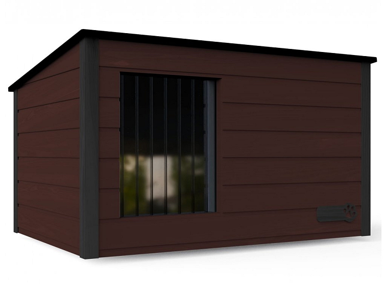 Zateplená drevená búda pre psíka TONY