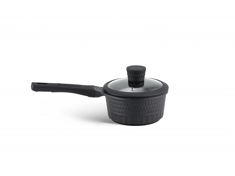 10 kusový set hrncov v čiernom elegantnom dizajne