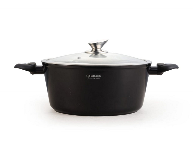 15 kusová sada hrncov - shiny black