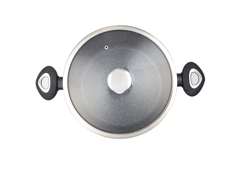 15 kusová sada hrncov - shiny black