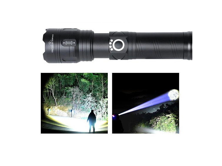 Taktické svietidlo LED ZOOM - P50