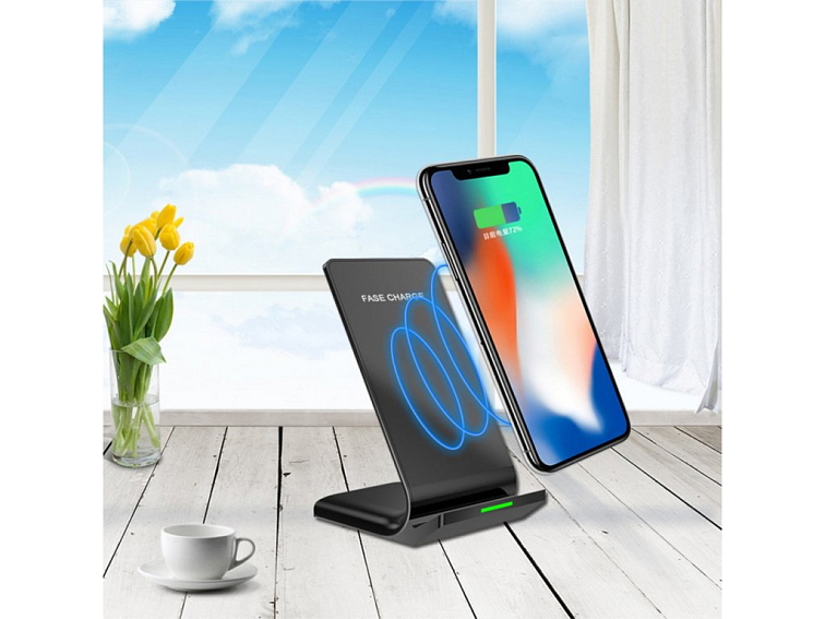 Stojanová bezdrôtová wireless nabíjačka 10W
