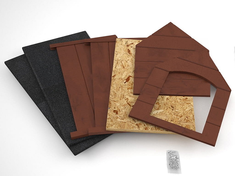 Moderná drevená búda pre psíka VIKY