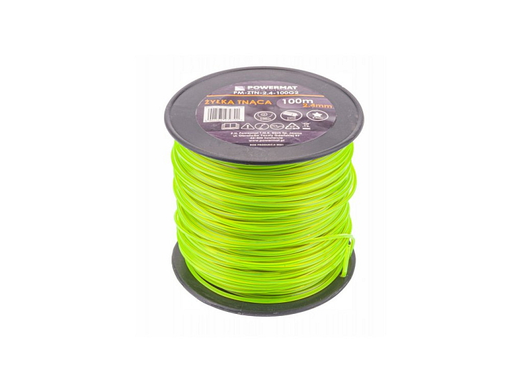 Žacia struna s jadrom do krovinorezu 2.4mm 100m/ PM-ZTN-2.4-100G2