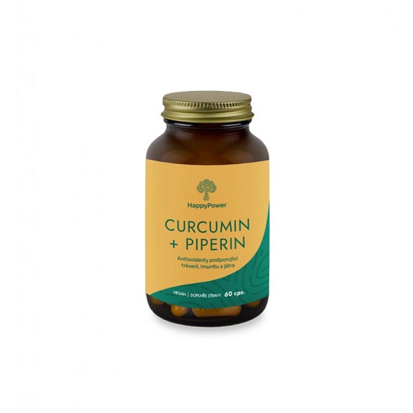 Curcumin + Piperin 60 cps