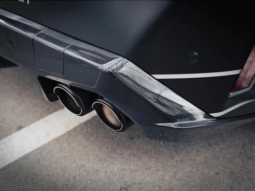 Akrapovič Tail Pipe Set (Carbon) pro BMW M5 (G90, G99) 2025