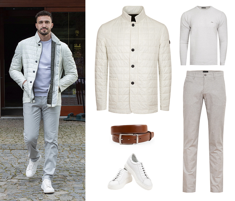 Pánská prošívaná bunda FERATT