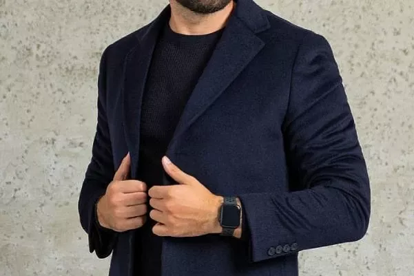 Pánský vlněný kabát