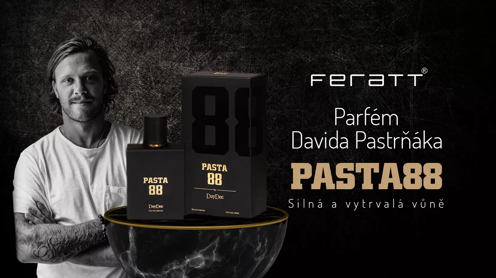parfém Davida Pastrňáka