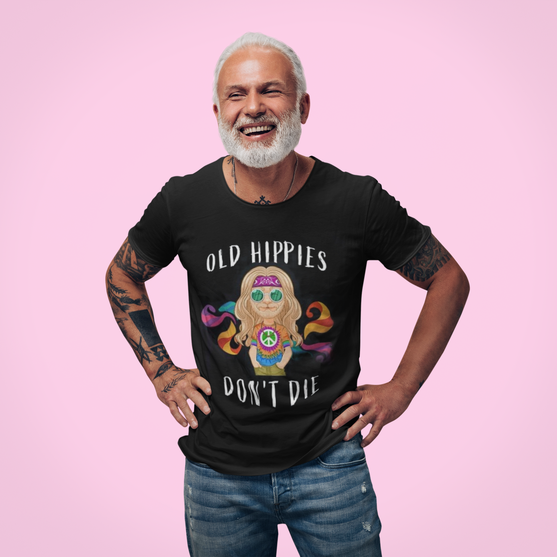 Old Hippies / Pánské tričko