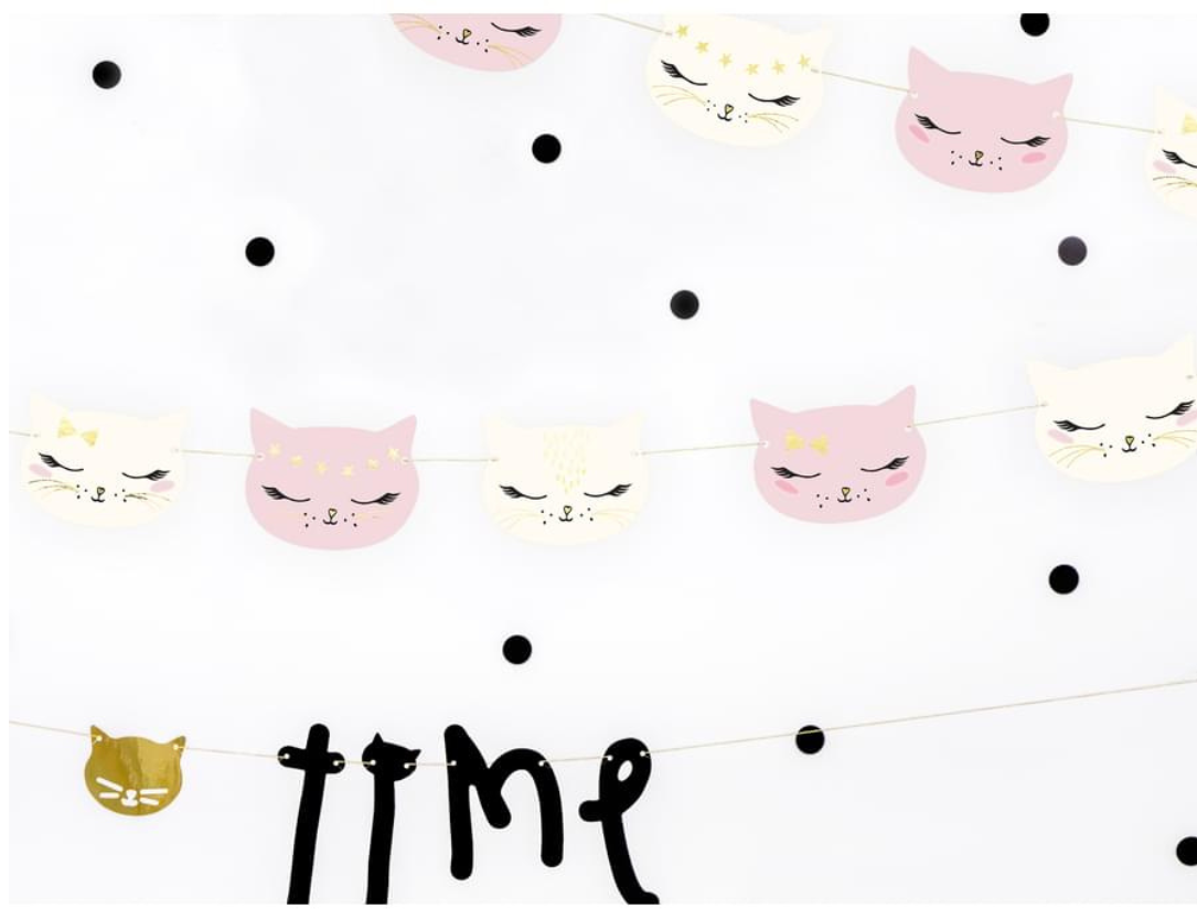 GIRLANDA - KOČIČKA