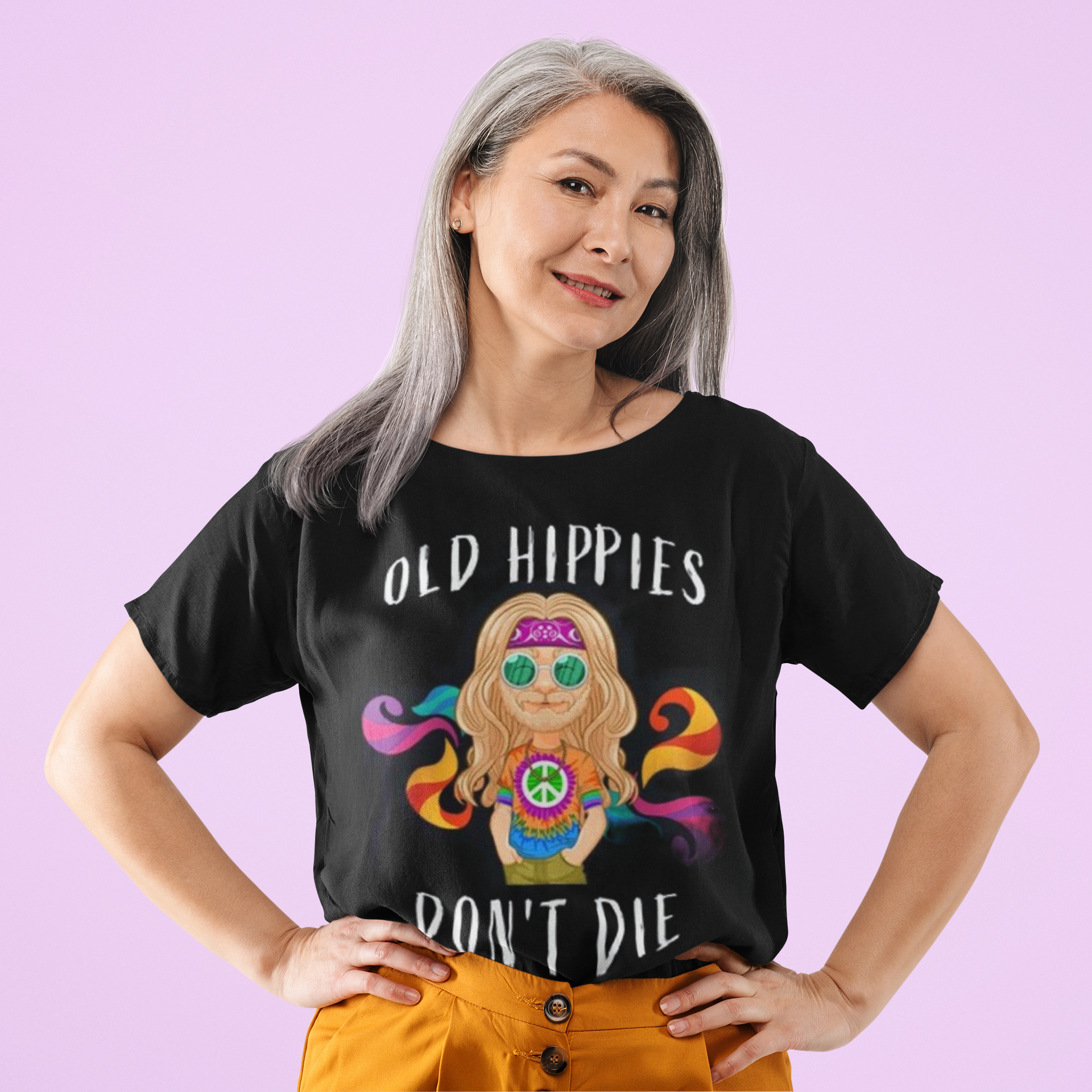 Old Hippies / Dámské tričko