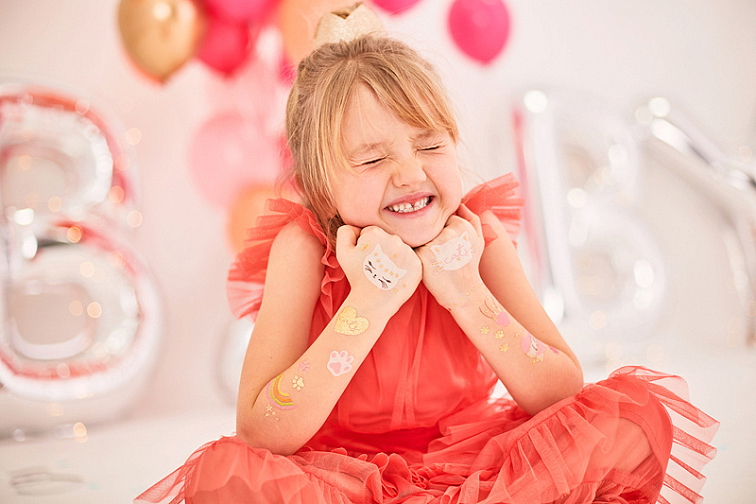 DĚTSKÉ TETOVÁNÍ - KOČIČKA 12 KS