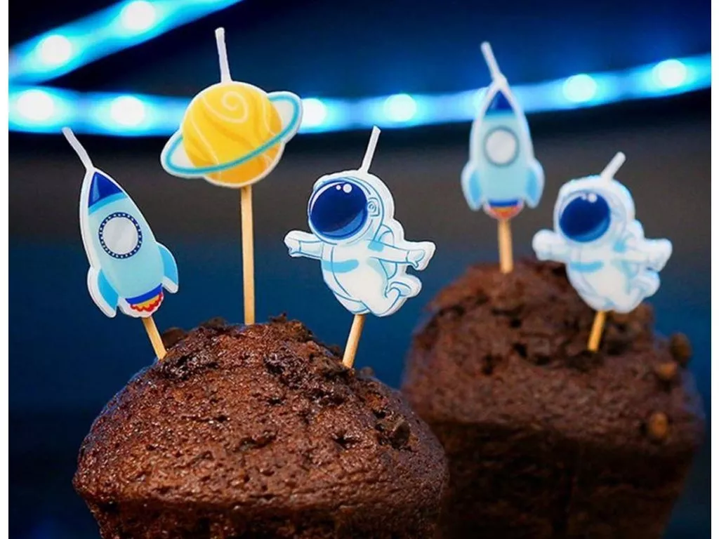 Svíčky vesmír - 5ks