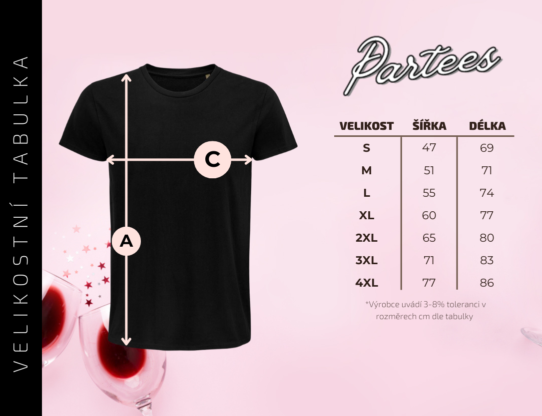 Drink team - TÝM ŽENICHA černé