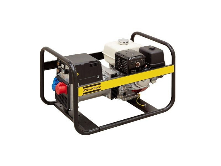 Benzínová elektrocentrála so zváracím agregátom Atlas Copco QEP W210